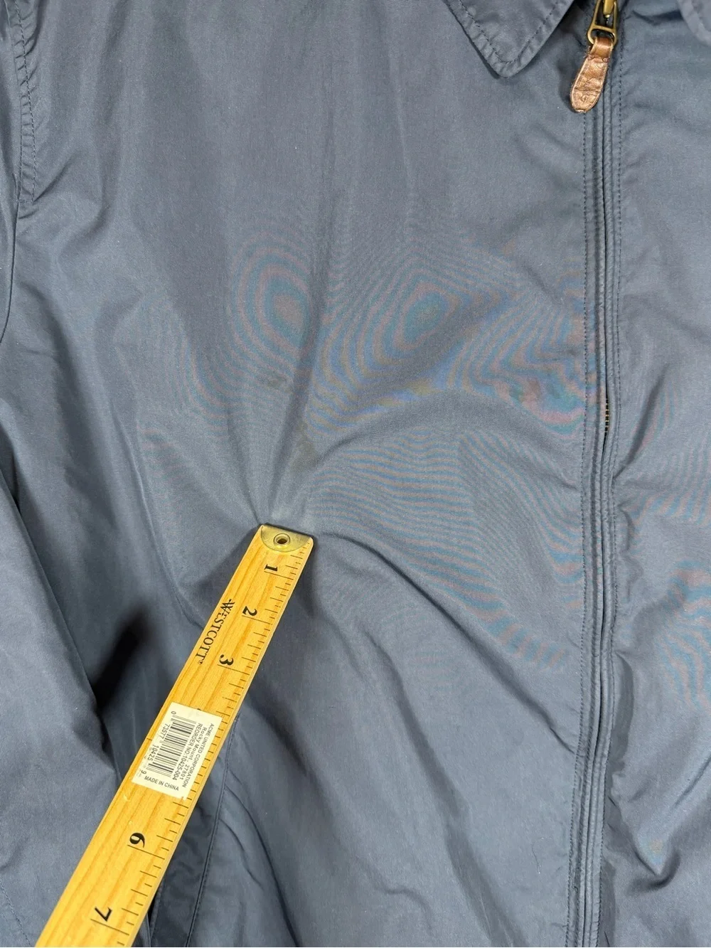 Polo Ralph Lauren 2XB Navy Full-Zip Lined Windbreaker Harrington Jacket